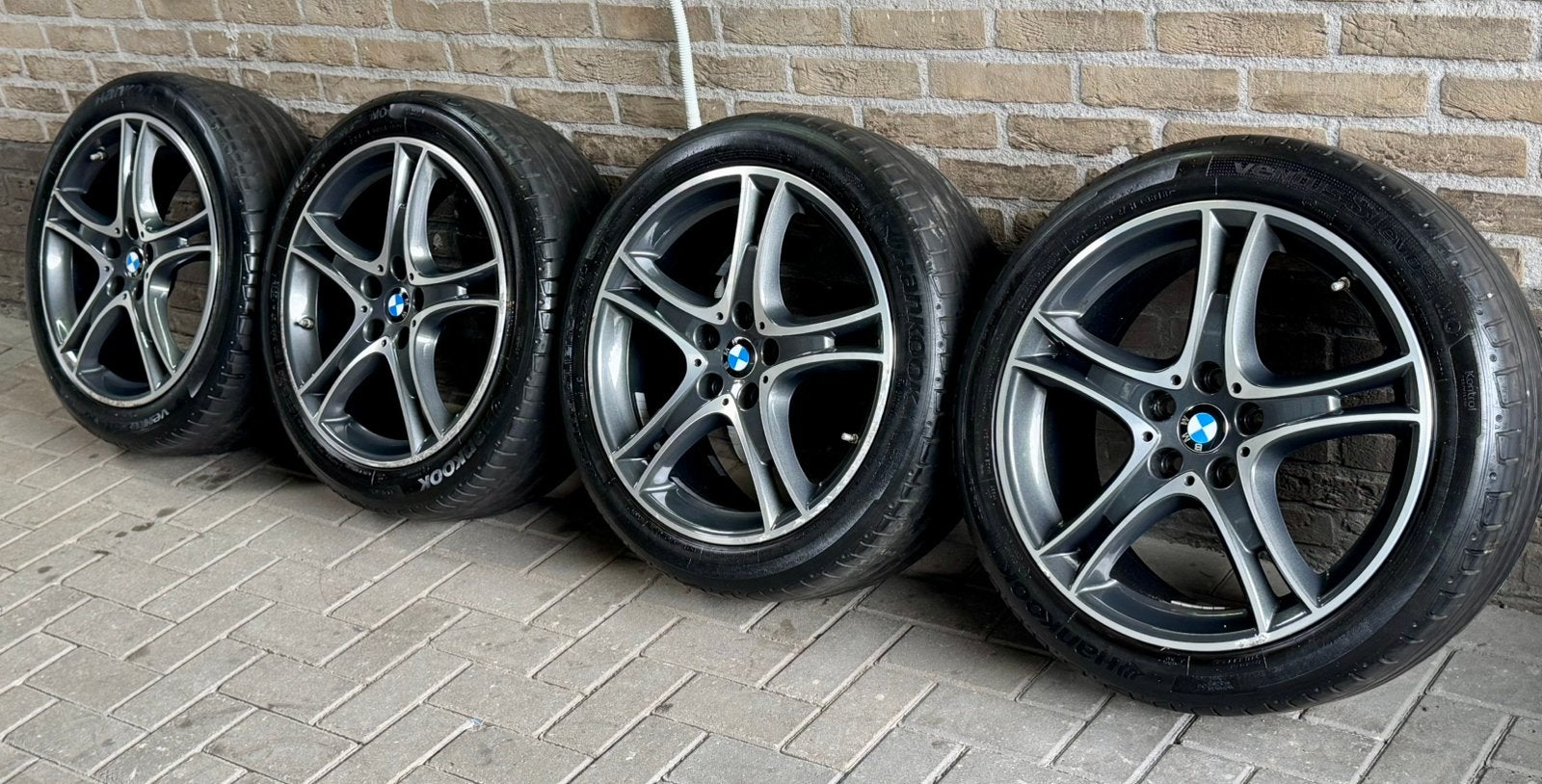 5x112 18 inch Org BMW 2 serie F45 F46 361 velgen banden TPMS, Auto-onderdelen, 18 inch, Gebruikt, Banden en Velgen, Ophalen of Verzenden