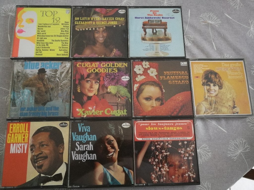 12 X pre recorded originele open reel tape, Ophalen of Verzenden, Onderdeel