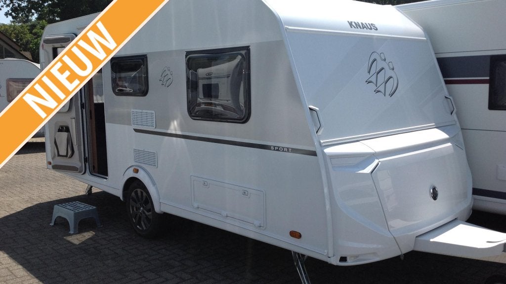 Knaus Sport 460 EU, Caravans en Kamperen, Caravans, Rondzit, 4 tot 5 meter, Knaus, Overige typen