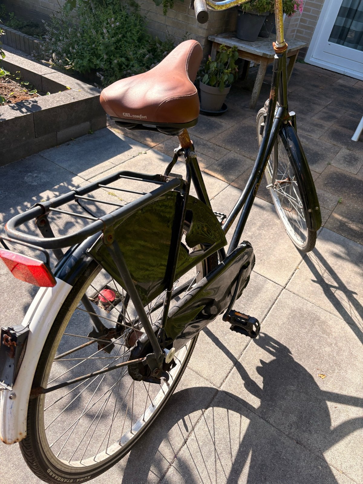Oude Gazelle fiets - Opknapper, Ophalen, Terugtraprem, Gazelle, 53 tot 56 cm