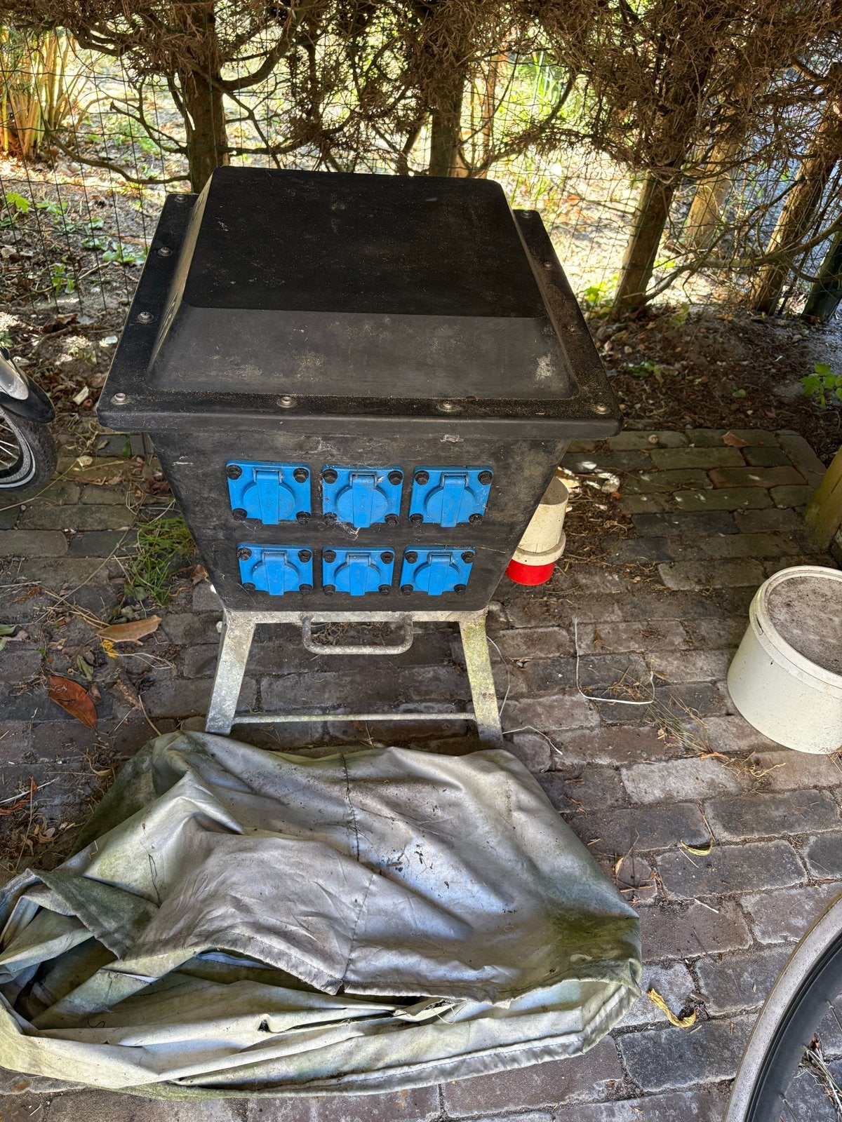 BOS Elektro Verdeelkast 32A, Ophalen, Gebruikt, Siemens, Groepenkast
