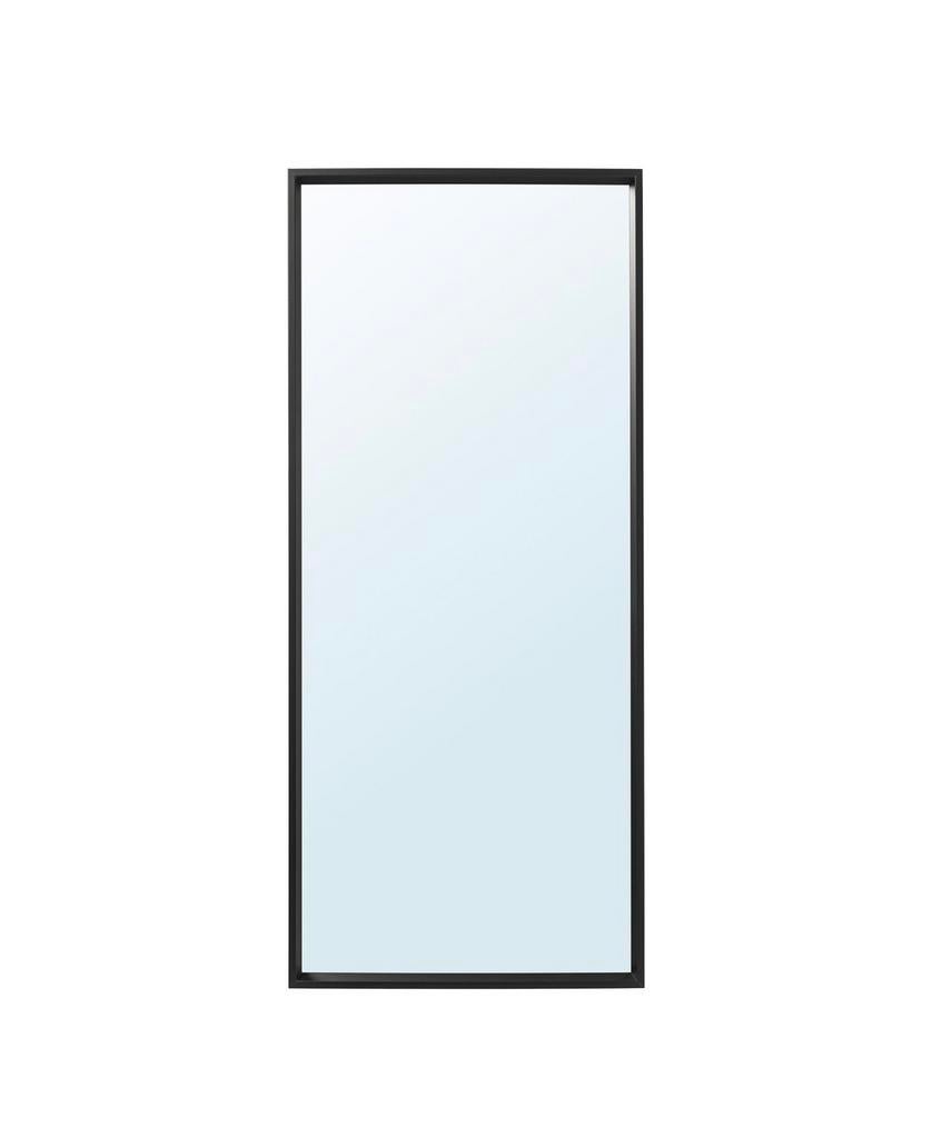 IKEA Nissedal spiegel 65x150 cm - Zwart, Huis en Inrichting, Woonaccessoires | Spiegels, Ophalen, 100 tot 150 cm, Zo goed als nieuw