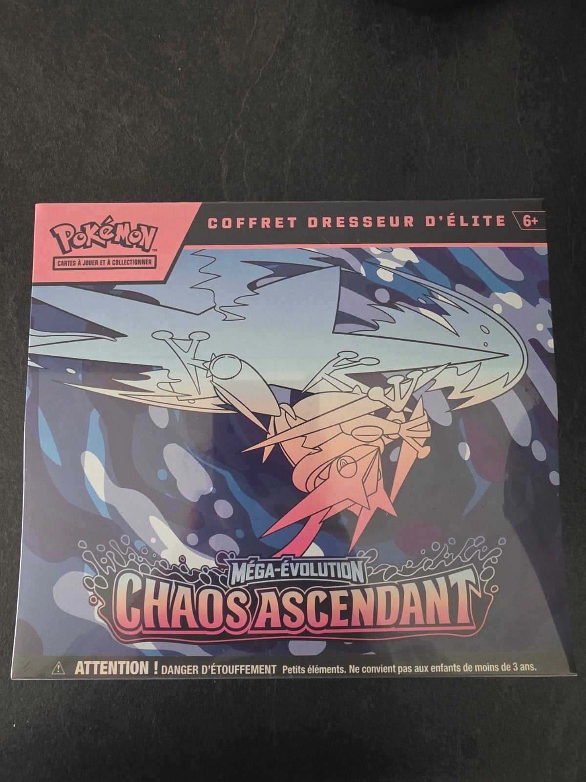Pokémon Mega-Evolutie Chaos Ascendant Elite Trainer Box, Ophalen of Verzenden, Nieuw, Boosterbox, Foil