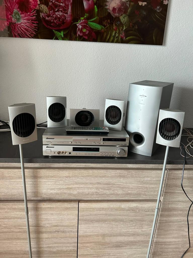 Pioneer Home Cinema Set met DVD-speler en 5.1 Luidsprekers, Audio, Tv en Foto, Home Cinema-sets, Gebruikt, 70 watt of meer, Ophalen of Verzenden