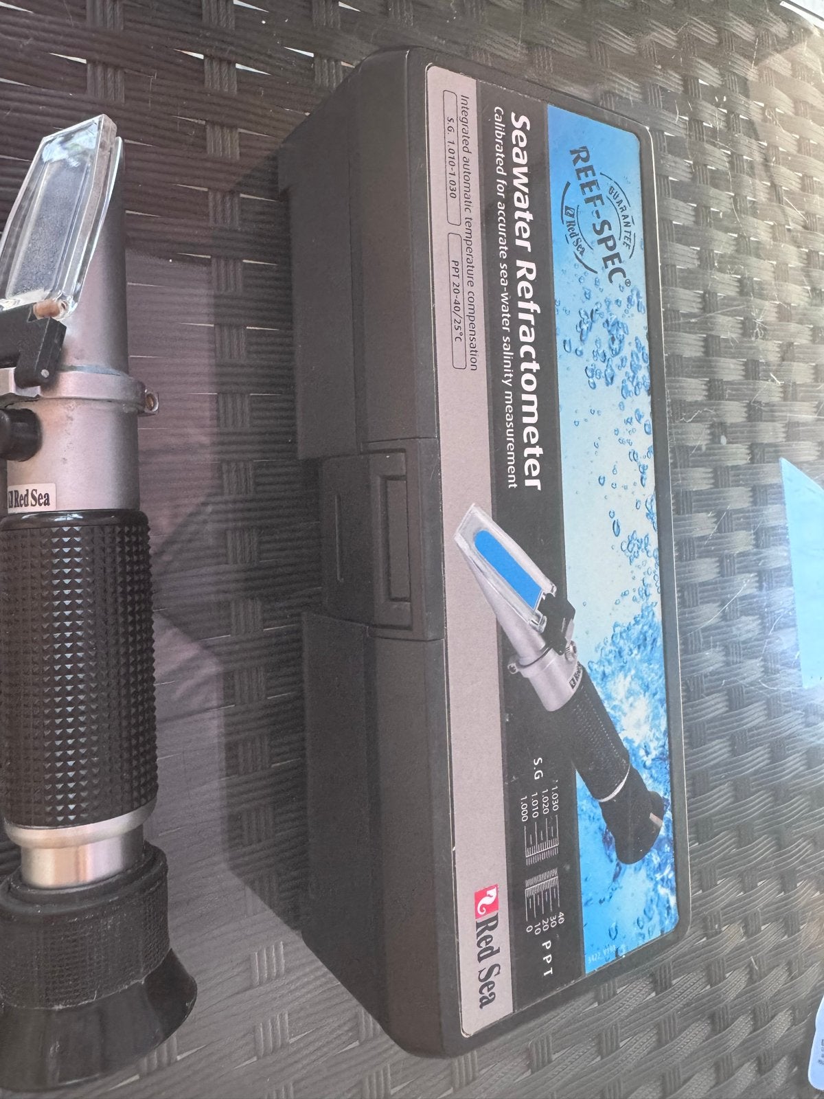 Red sea refractometer perfecte staat, Ophalen of Verzenden, Zo goed als nieuw