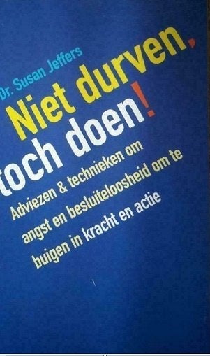 Niet durven, toch doen!, Dr. Susan Jeffers, Boeken, Verzenden, Zo goed als nieuw, Sociale psychologie