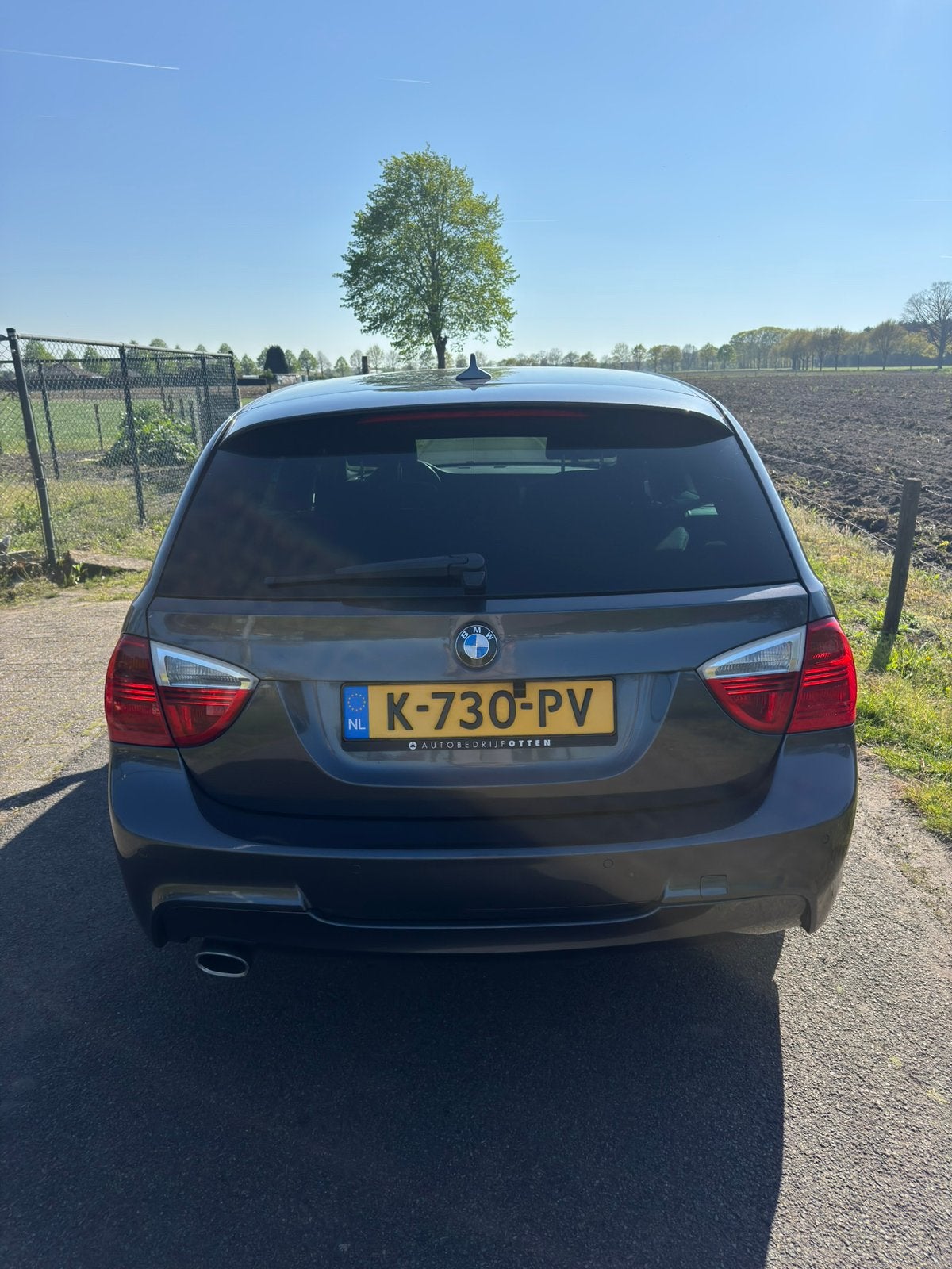 Bmw e91 m sport achter bumper orgineel, Auto-onderdelen, Ophalen, Achter, BMW, Bumper