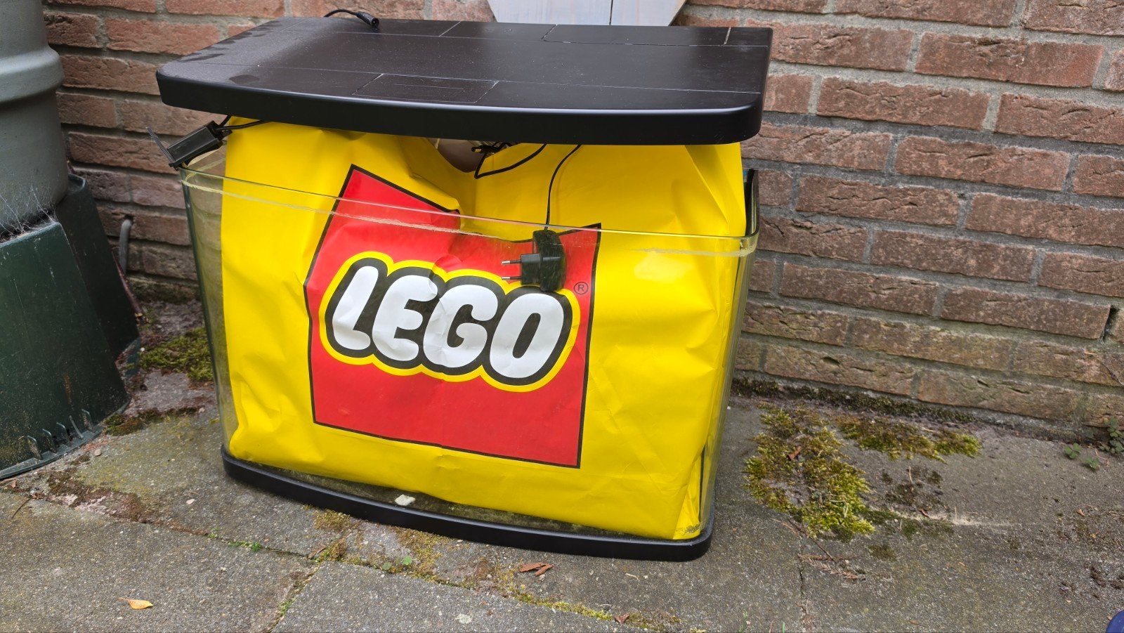 60L aquarium + benodigdheden (gratis ophalen), Ophalen, Gebruikt, Gebruiksvoorwerp