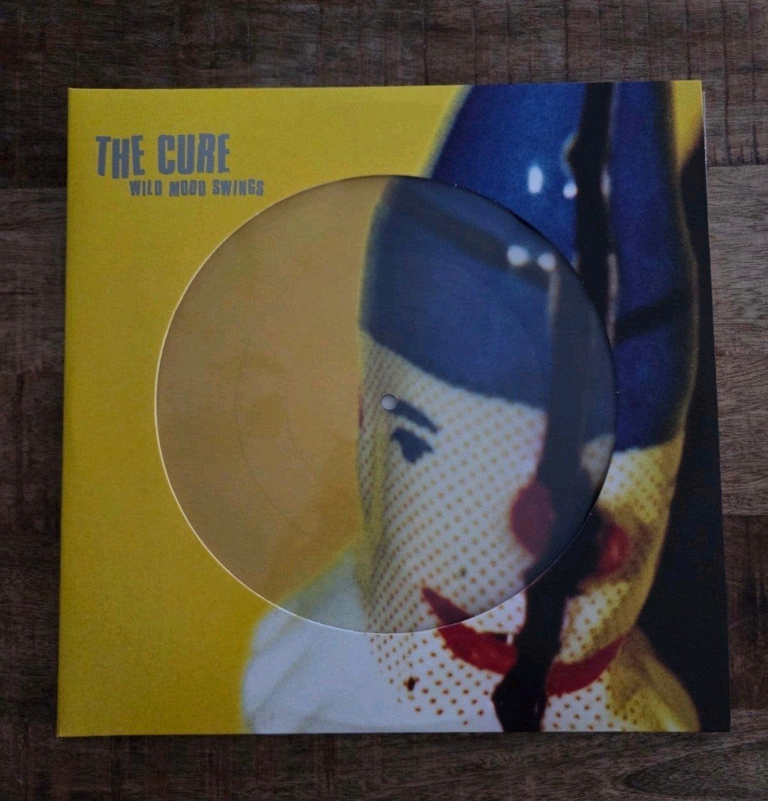 dubbel lp picture disc the cure wild mood swings, Cd's en Dvd's, Ophalen of Verzenden, Zo goed als nieuw, Picture disc, 12 inch
