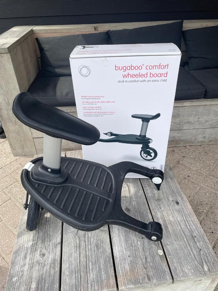 bugaboo donkey 5 of bugaboo Fox comfort wheeled board + zit, Ophalen of Verzenden, Zo goed als nieuw, Bugaboo, Duowagen
