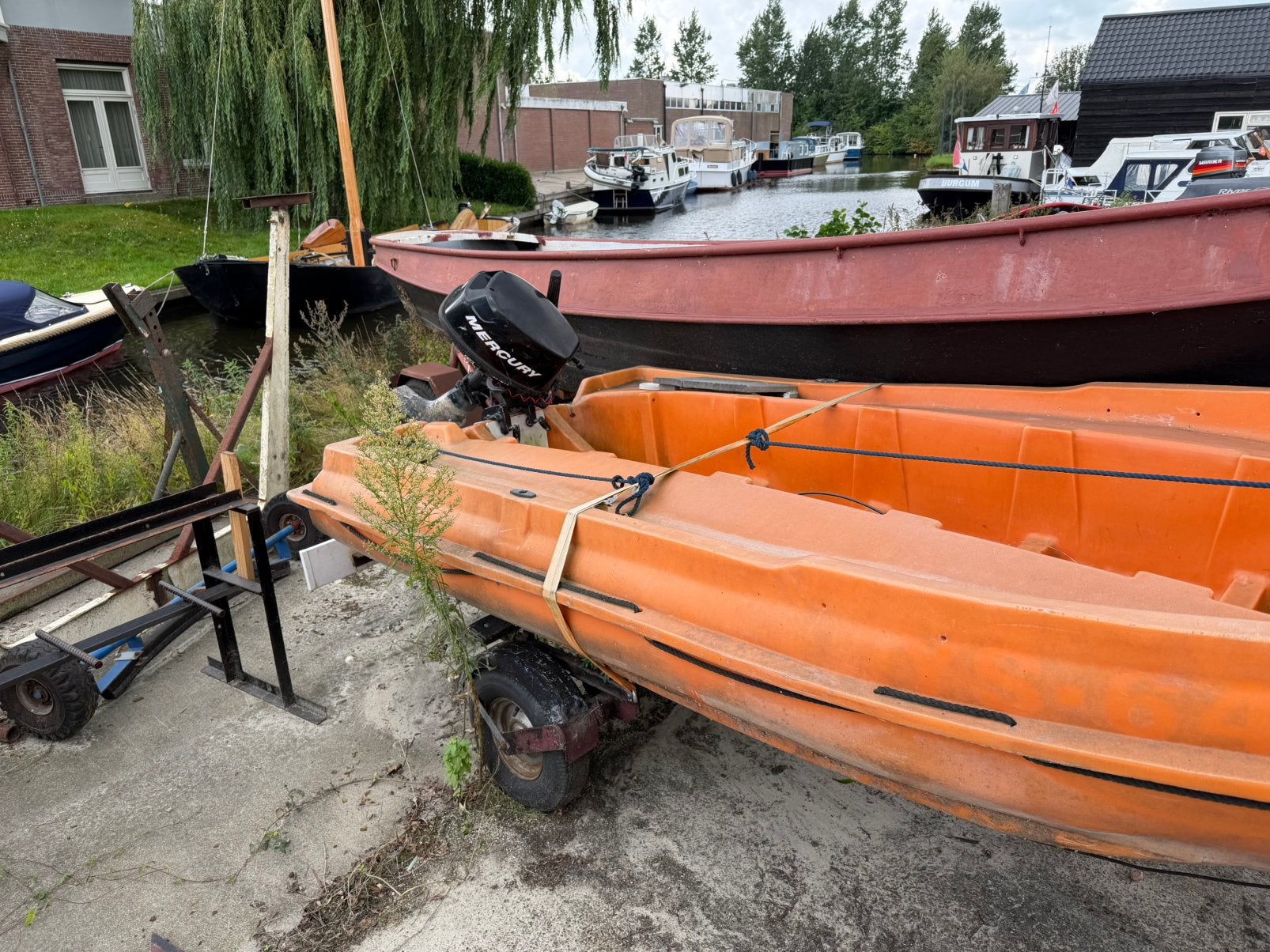 Compleet onverwoestbaar setje, Watersport en Boten, Ophalen, Zo goed als nieuw, Minder dan 15 m²