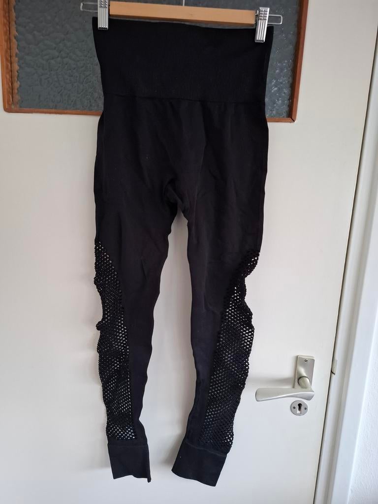 Hunkemöller DK1985 Sportlegging Zwart Maat S, Verzenden, Zwart, Fitness of Aerobics, Maat 36 (S)