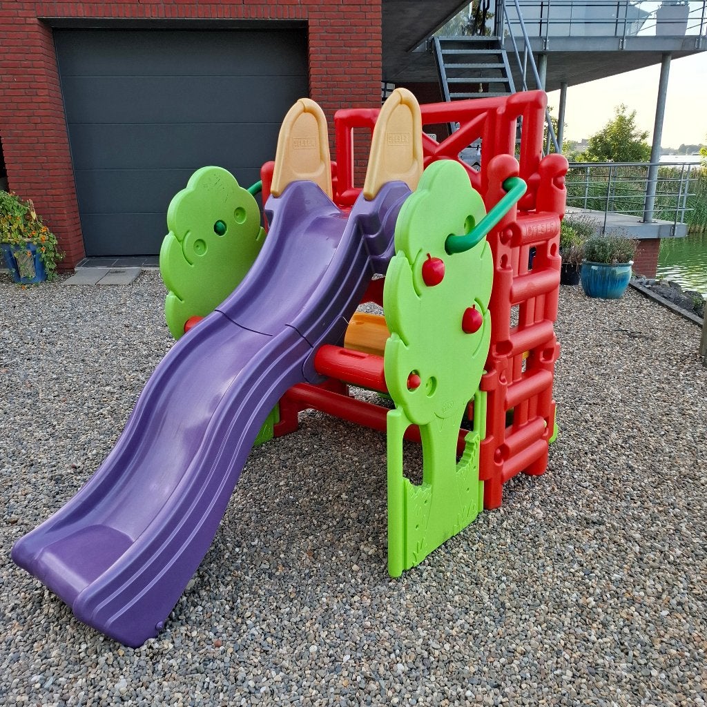 feber woodhouse activity klimtoestel glijbaan, Kinderen en Baby's, Ophalen, Gebruikt, Glijbaan