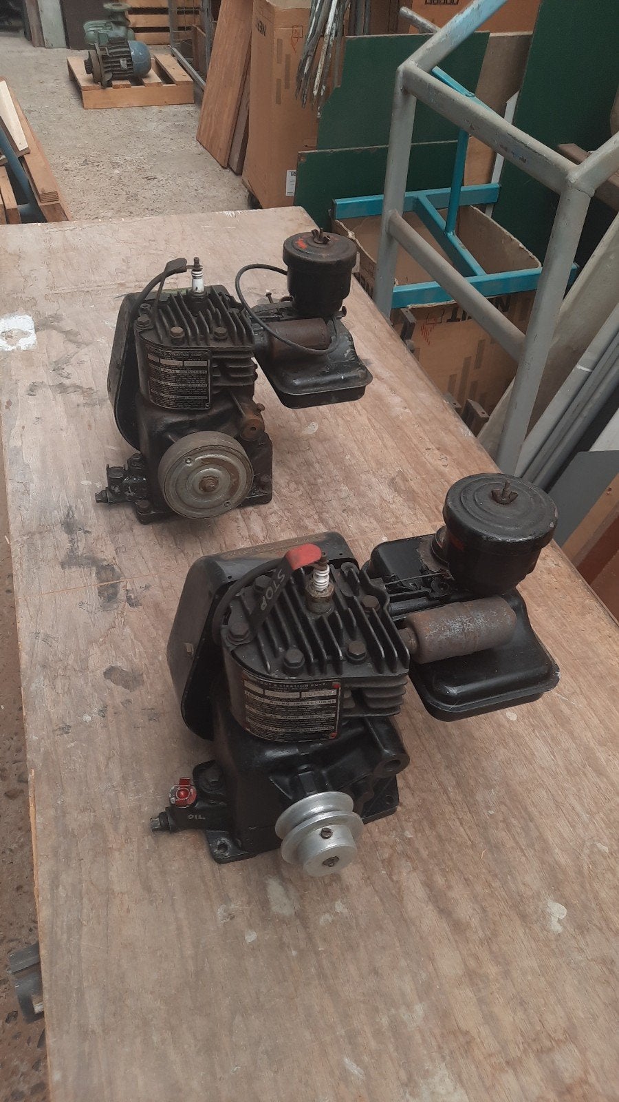 2 Briggs & Stratton motoren - Gebruikt, Ophalen, Gebruikt