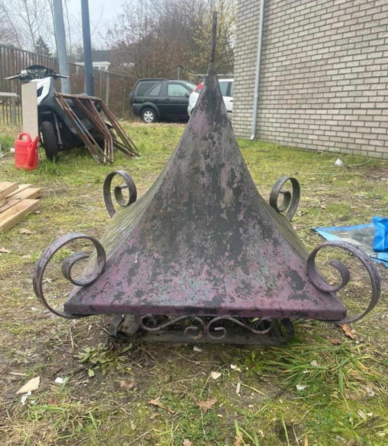 Handgemaakte Schoorsteenkap - Design & Duurzaam, Ophalen of Verzenden, Gebruikt, Vrijstaande haard, Overige soorten