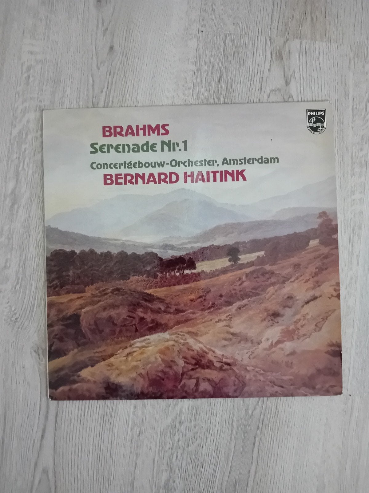 Brahms Serenade Nr. 1 - Concertgebouw-Orkest, Haitink, Cd's en Dvd's, Vinyl | Klassiek, Gebruikt, Brahms, Ophalen of Verzenden
