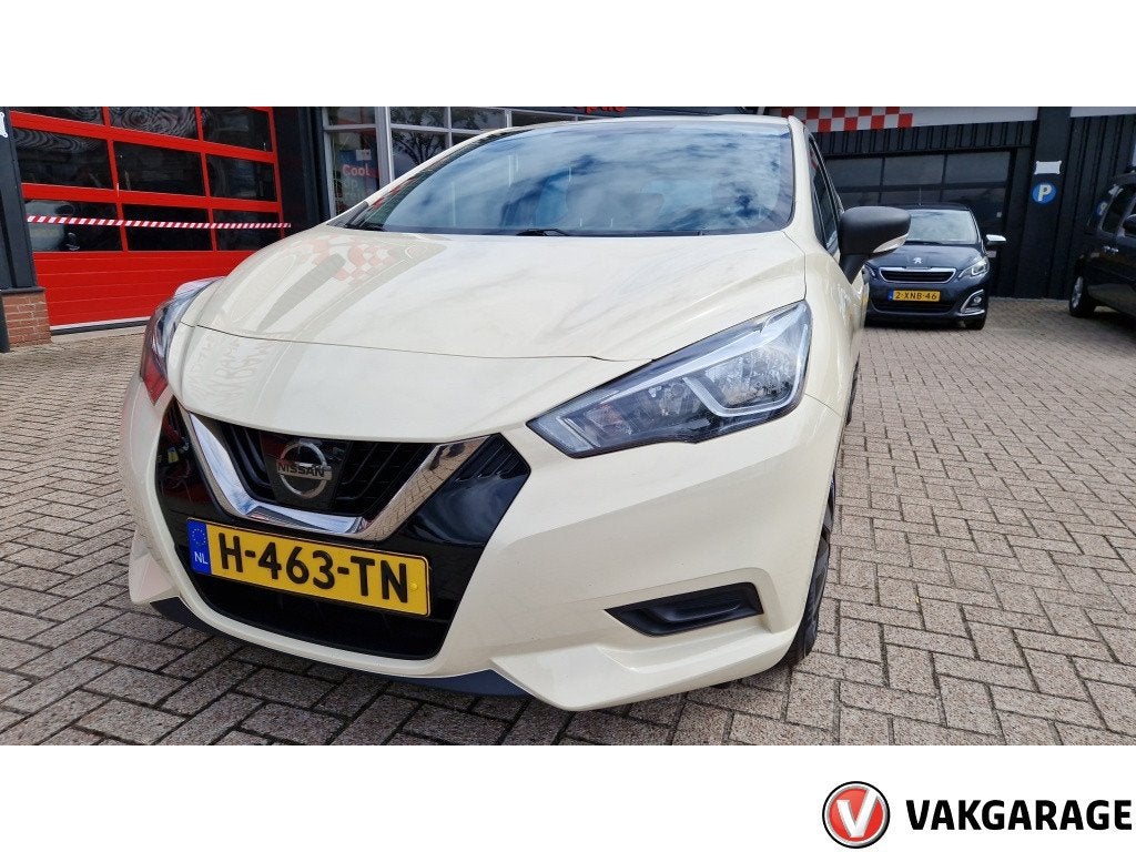 Nissan Micra 1.0 IG-T Visia (bj 2020), Auto's, 101 pk, Euro 6, Wit, Origineel Nederlands