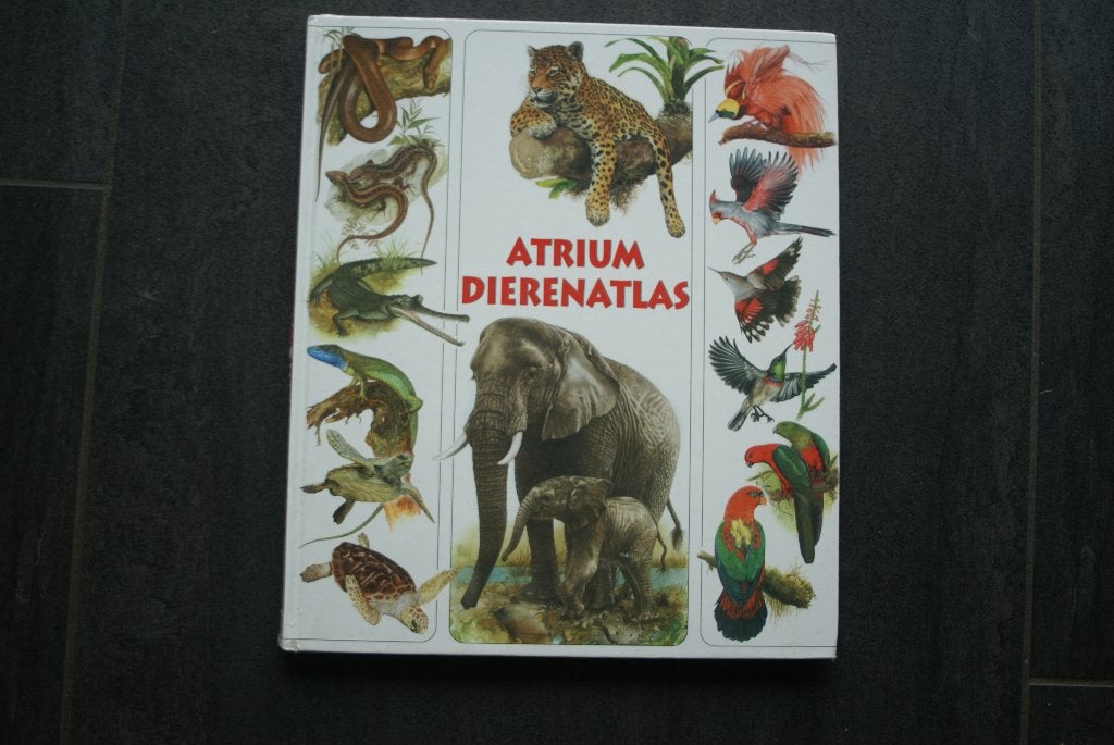 ATRIUM DIERENATLAS: Encyclopedie van de gewervelde dieren HC, Boeken, Ophalen of Verzenden, Zo goed als nieuw, Overige diersoorten