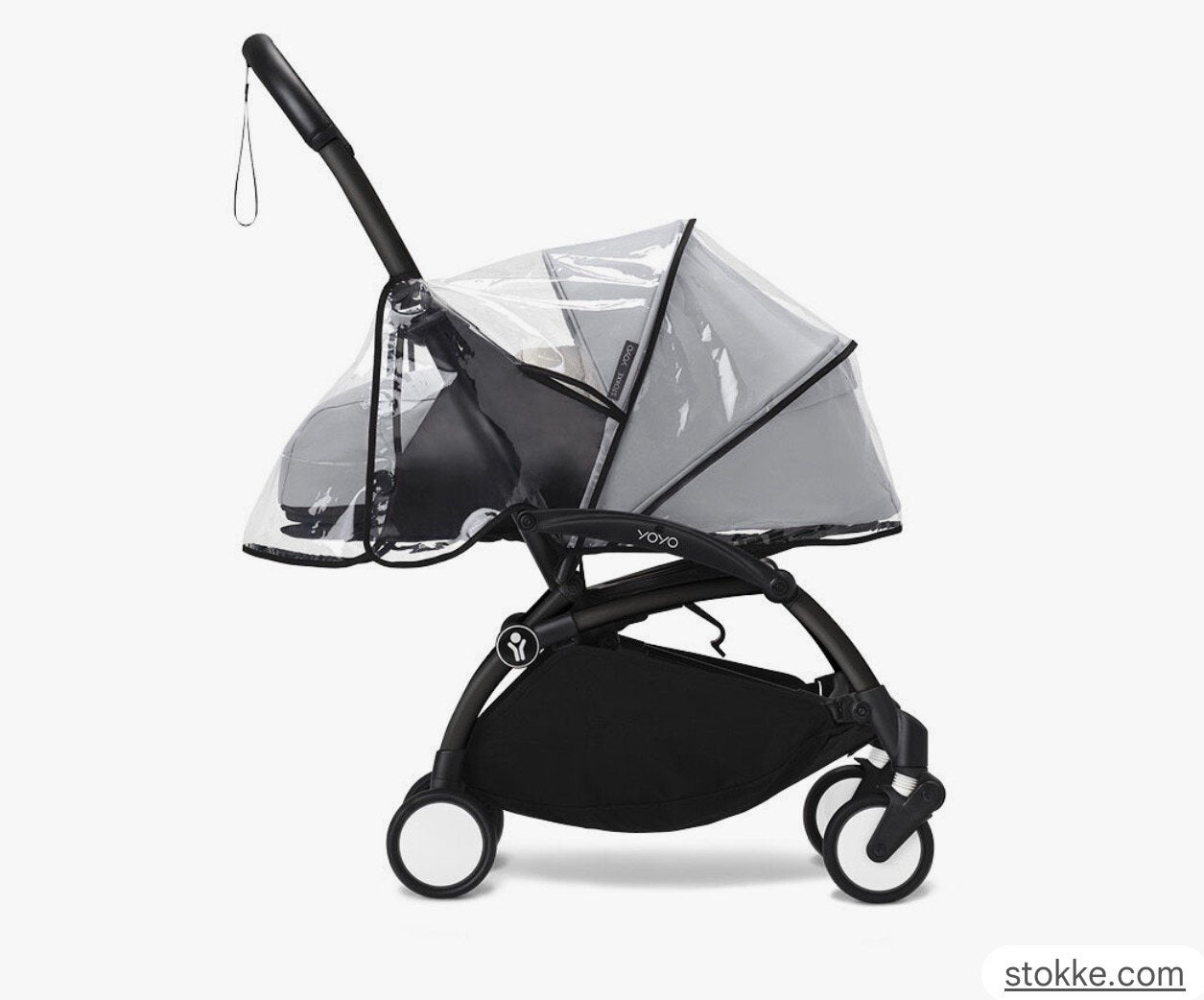 Stokke babyzen yoyo newborn regenhoes, Kinderen en Baby's, Buggy's, Ophalen, Zo goed als nieuw, Regenhoes