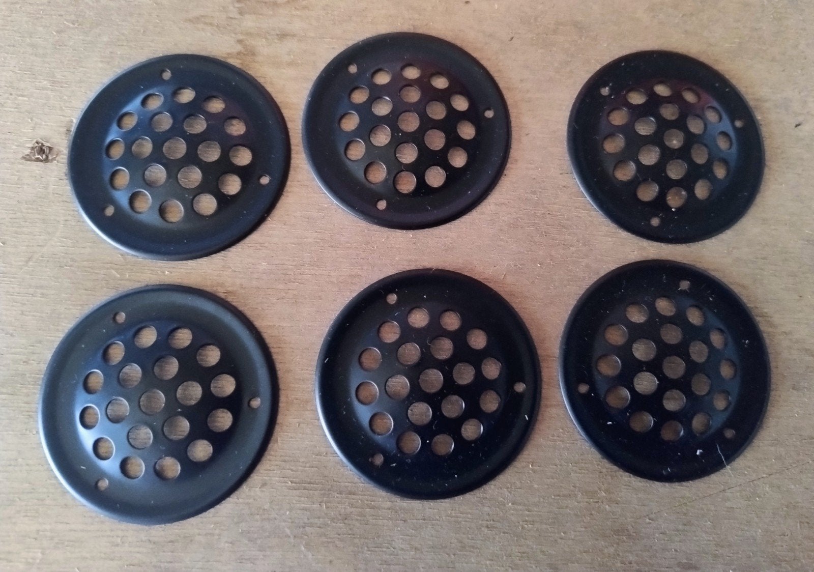 6x Nedco BV Rooster Ø 52mm RVS Zwart, Ophalen of Verzenden, Nieuw, Afzuiger