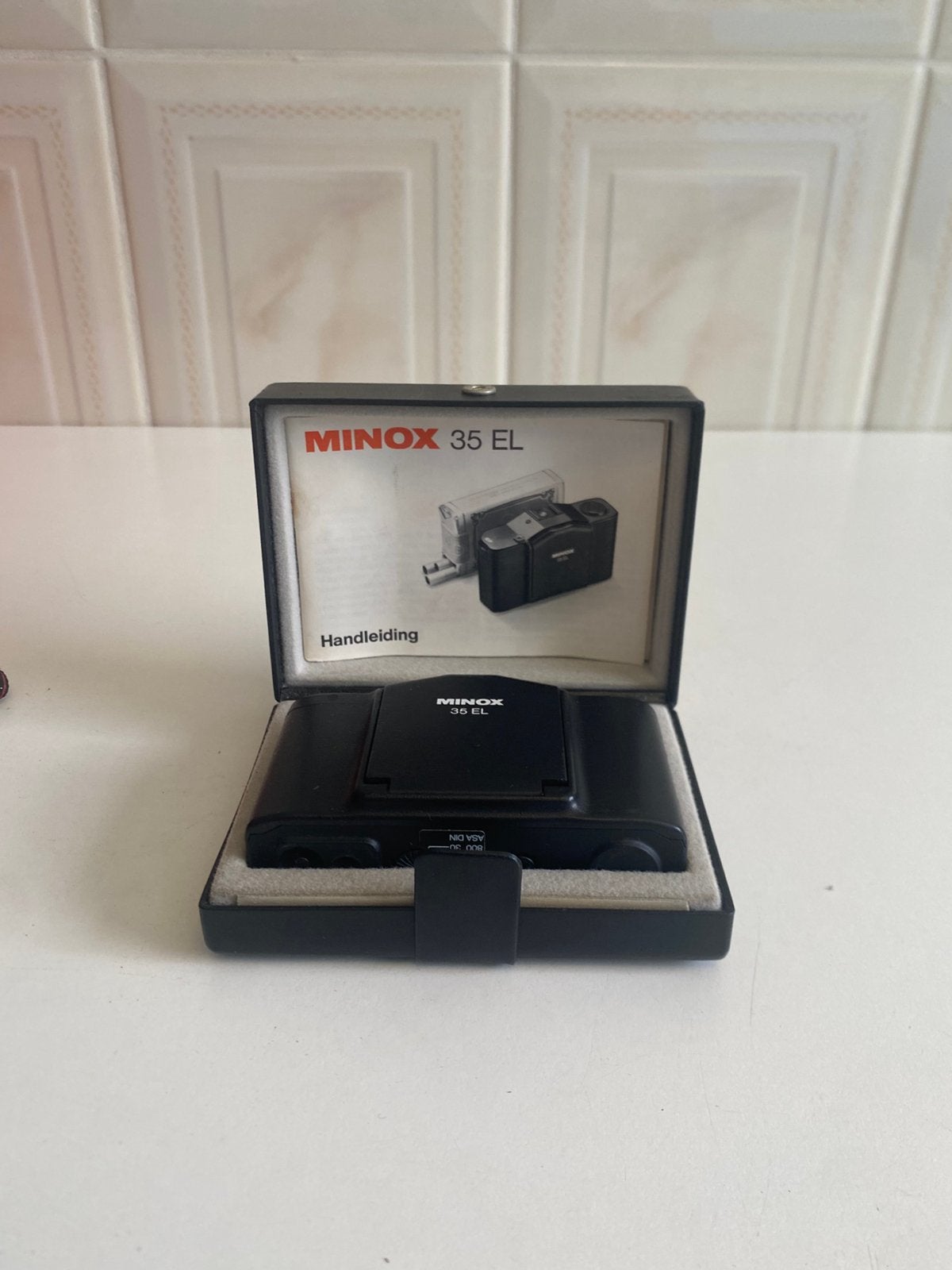 Minox 35 EL, Ophalen of Verzenden, Zo goed als nieuw, Spiegelreflex, Overige Merken
