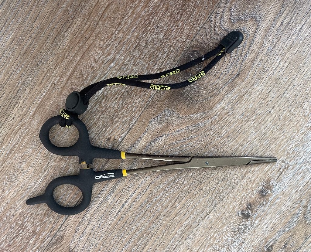 Visset voor landing roofvissen, Ophalen of Verzenden, Zo goed als nieuw, Complete set