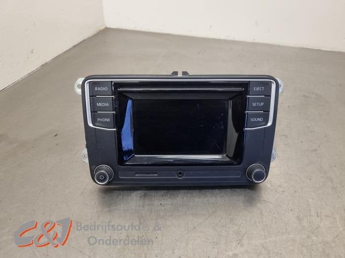 Display Multi Media regelunit van een Volkswagen Transporter, Gebruikt, -, Volkswagen, -