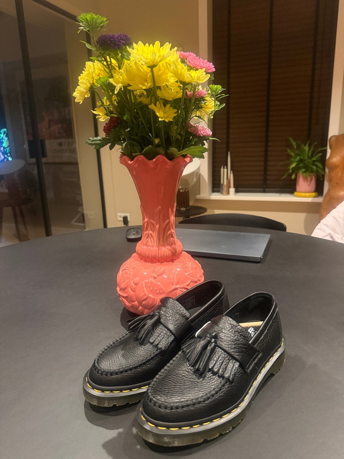 Dr. Martens Adrian Virginia Loafers - Zwart, Maat 38, Ophalen of Verzenden, Nieuw, Zwart, Instappers