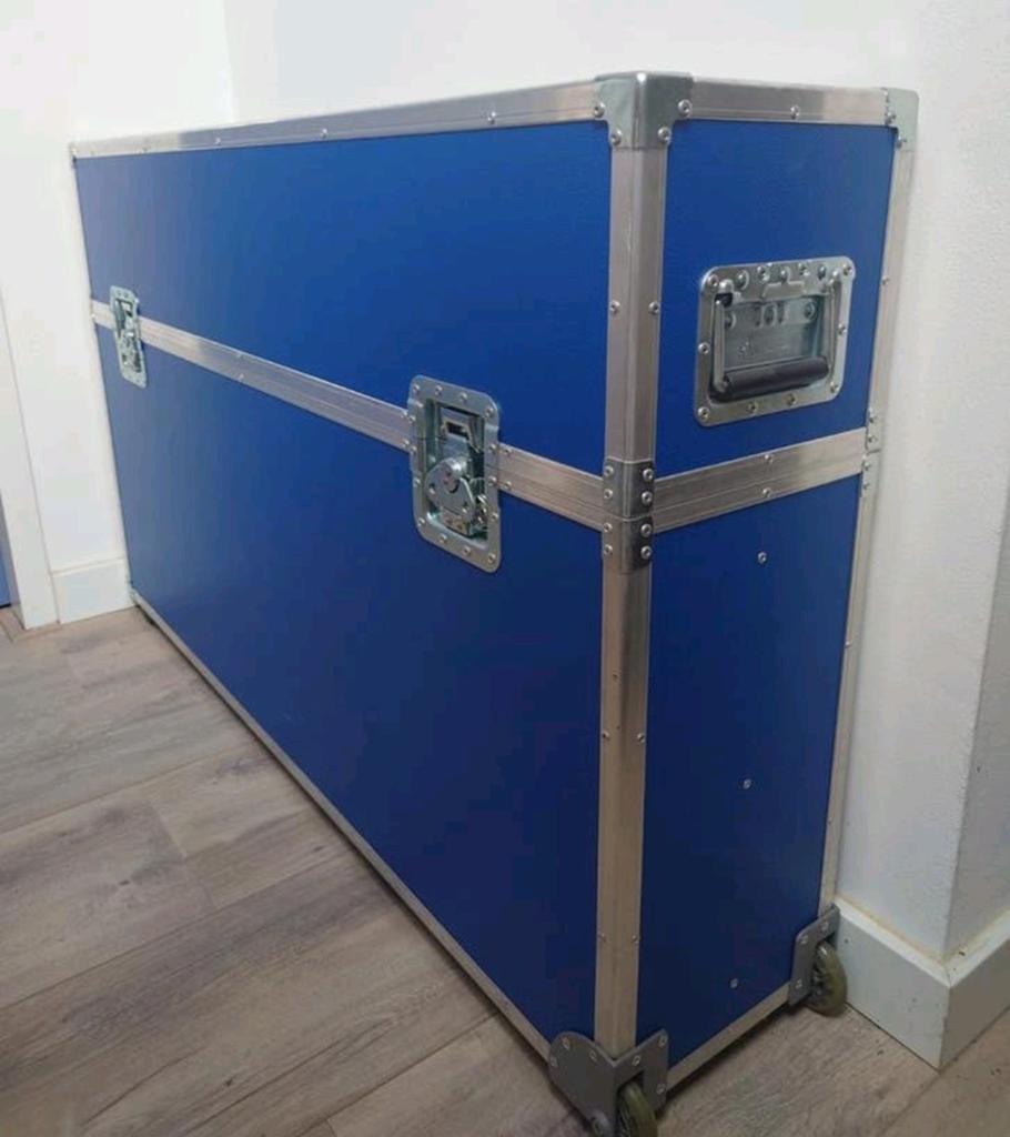 KALMS Professionele Flightcase Trolley (128L x 27B x 78,5H), Muziek en Instrumenten, Behuizingen en Koffers, Ophalen, Zo goed als nieuw