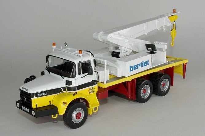 Berliet GBH 280 6x4 kraanwagen 1976 Hachette 1:43, Ophalen of Verzenden, Nieuw, Bus of Vrachtwagen, Overige merken