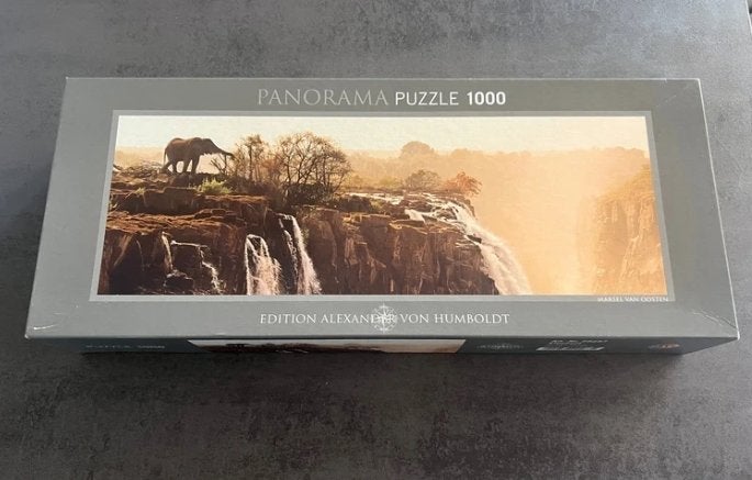 Heye puzzel 1000 stukjes Alexander Humboldt  Elephant, Ophalen of Verzenden, 500 t/m 1500 stukjes, Zo goed als nieuw