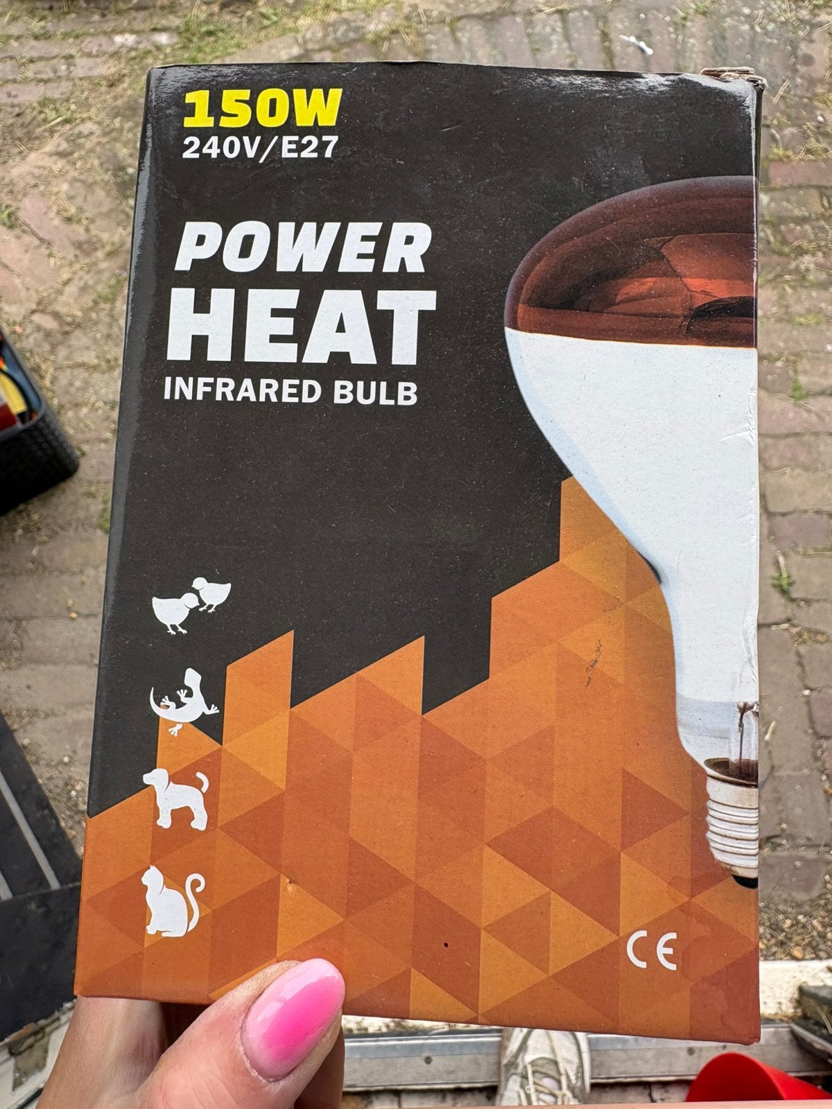 Warmte lamp oa voor kuikens, Dieren en Toebehoren, Ophalen