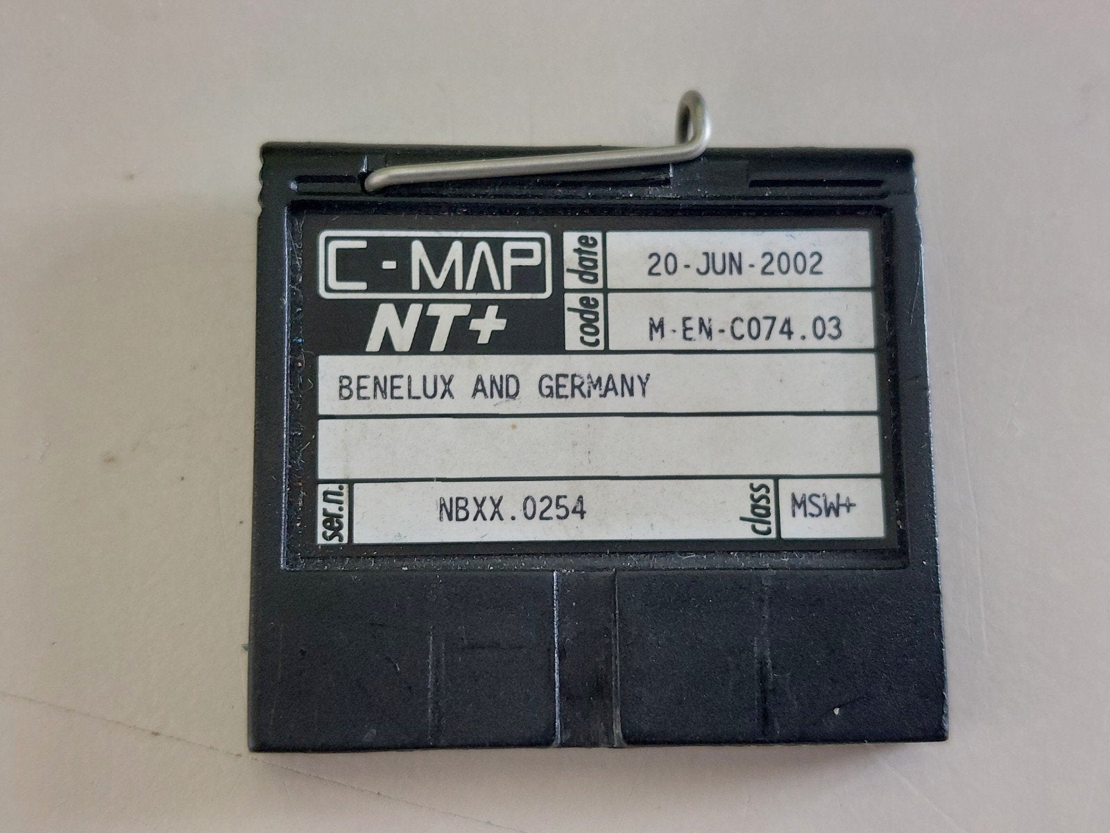 C-MAP NT+ Benelux en Germany., Watersport en Boten, Navigatiemiddelen en Scheepselektronica, Ophalen of Verzenden, Kaartplotter of Fish Finder