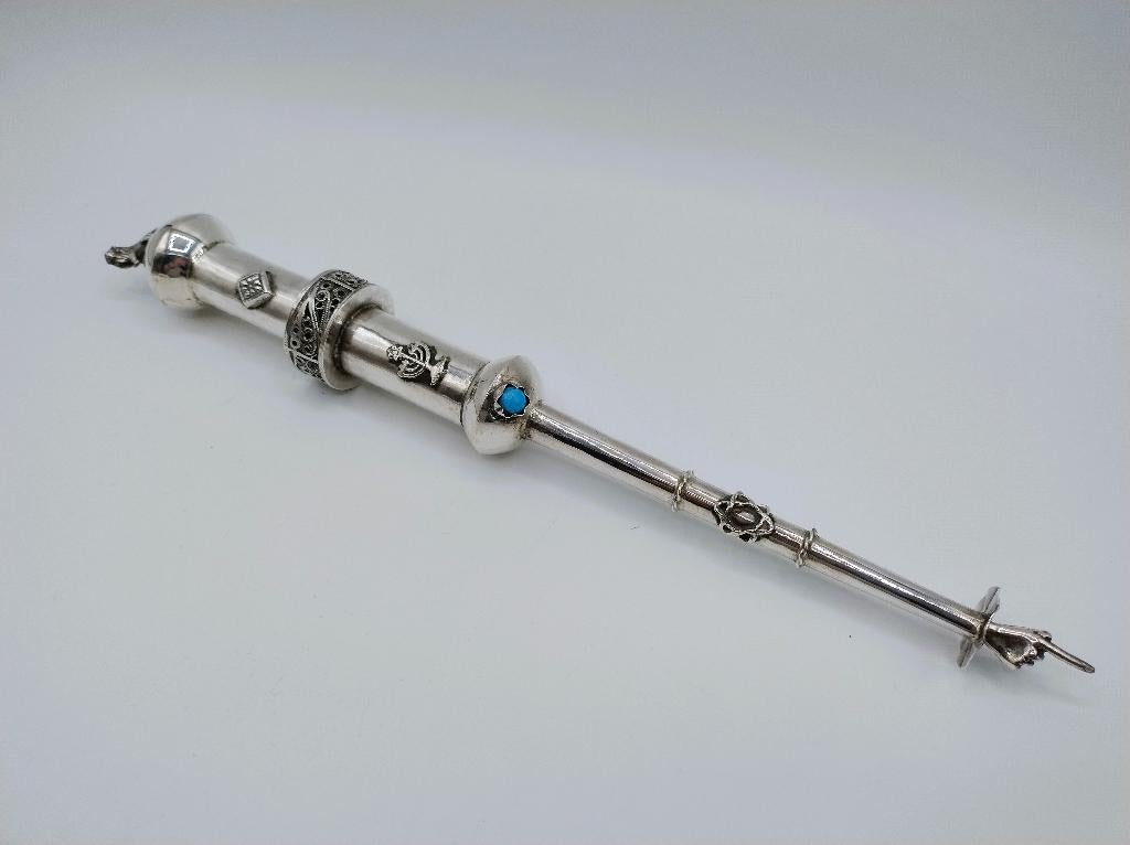 Zilveren jat, 1878, 30,5 cm, Antiek en Kunst, Verzenden