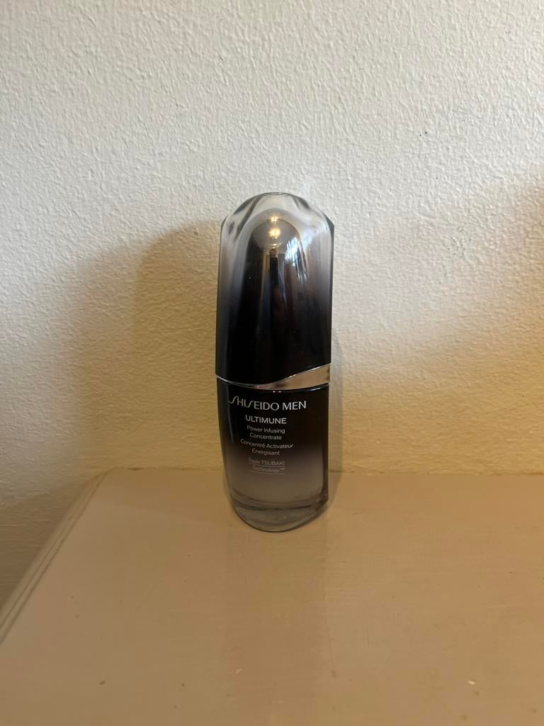Shiseido Men Ultimune Power Infusing Concentrate inhoud 30ml, Ophalen of Verzenden, Nieuw, Gehele gezicht, Verzorging