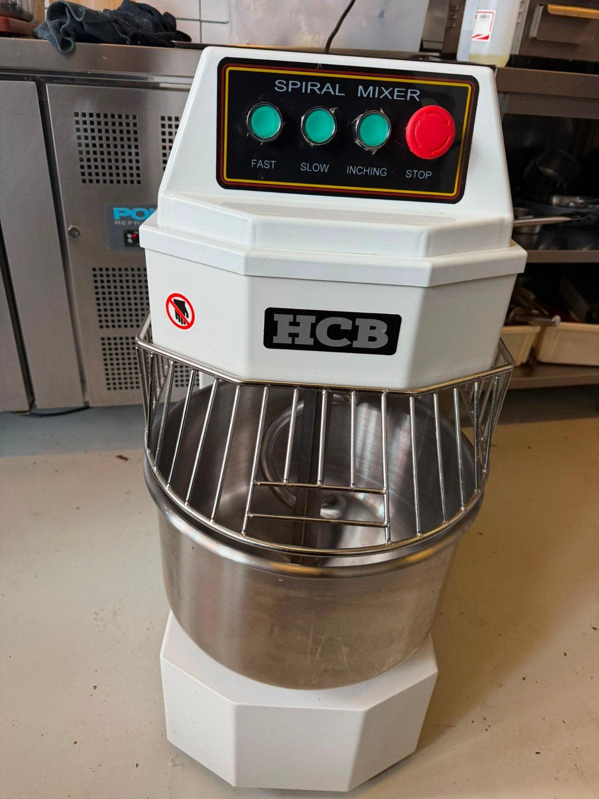 HCB Spiraalmixer - Professionele Deegmachine, Zakelijke goederen, Horeca | Keukenapparatuur, Ophalen, Gebruikt, Bakkerij en Slagerij