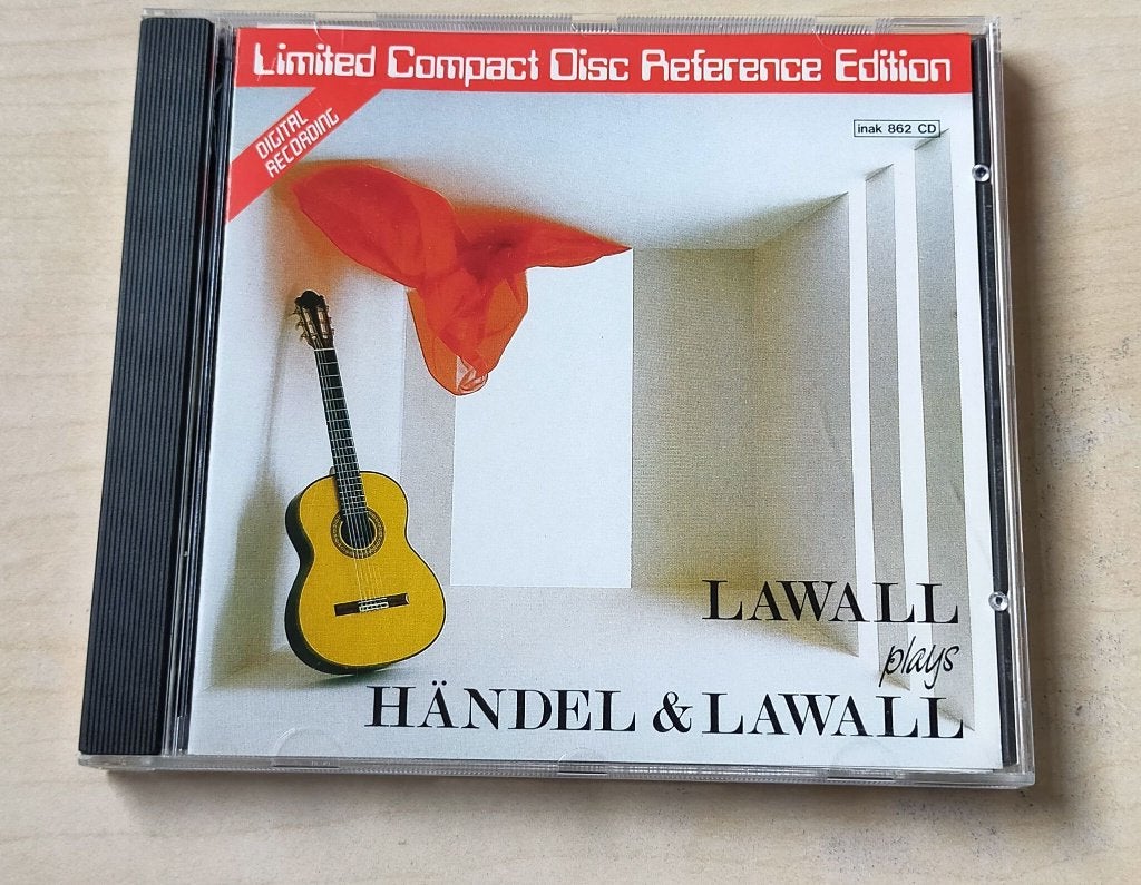 Lawall Plays Handel & Lawall CD 1986 Japan/EU, Ophalen of Verzenden, Classicisme, Zo goed als nieuw, Overige typen