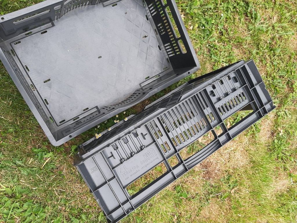 Plastic kratjes, Ophalen, 40 tot 60 cm, 50 tot 75 cm, Minder dan 35 cm