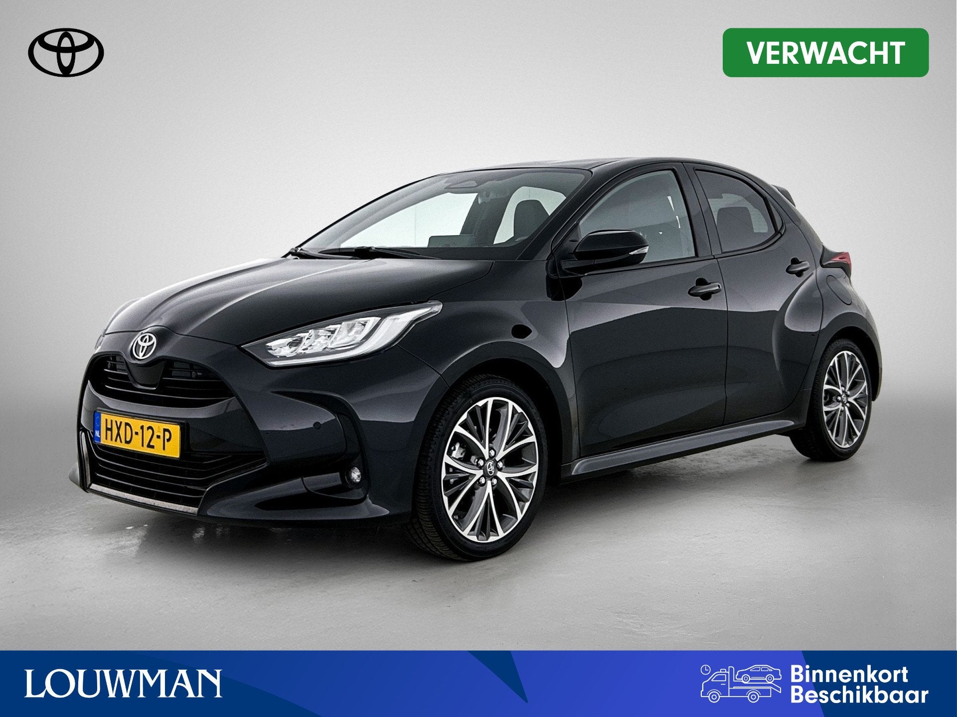Toyota Yaris 1.5 Hybrid 130 Executive | BTW voertuig | Stoel, 12 maanden, 450 kg, Gebruikt, Zwart