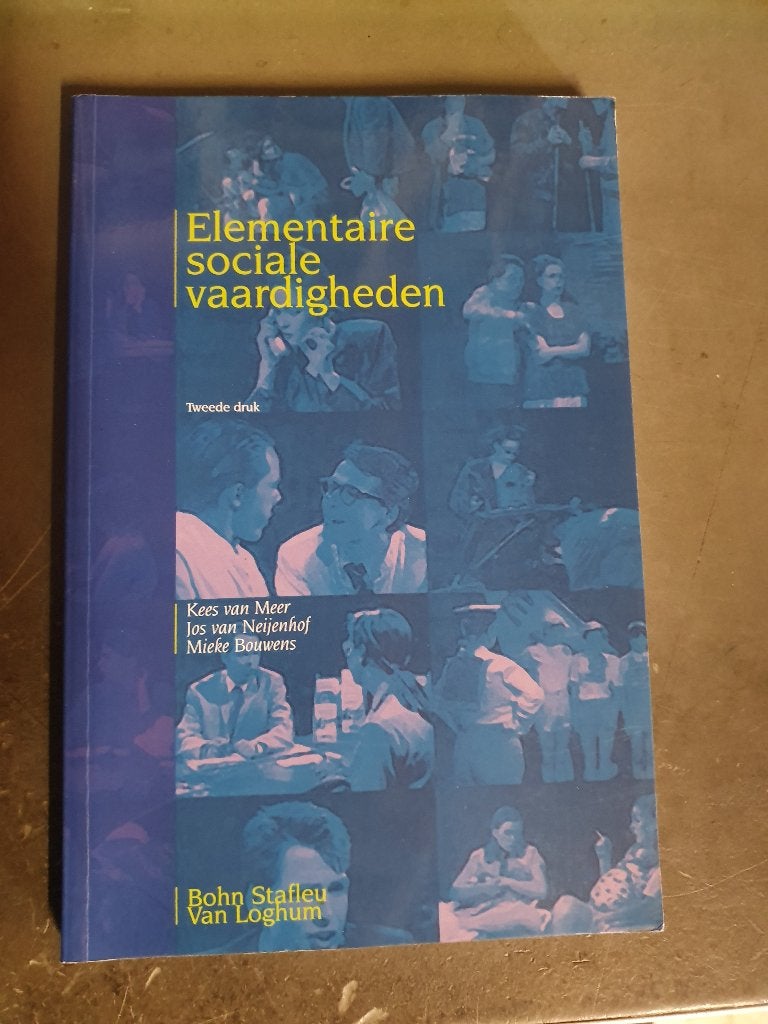 Elementaire sociale vaardigheden, Boeken, Ophalen of Verzenden, Alpha, Zo goed als nieuw, HBO