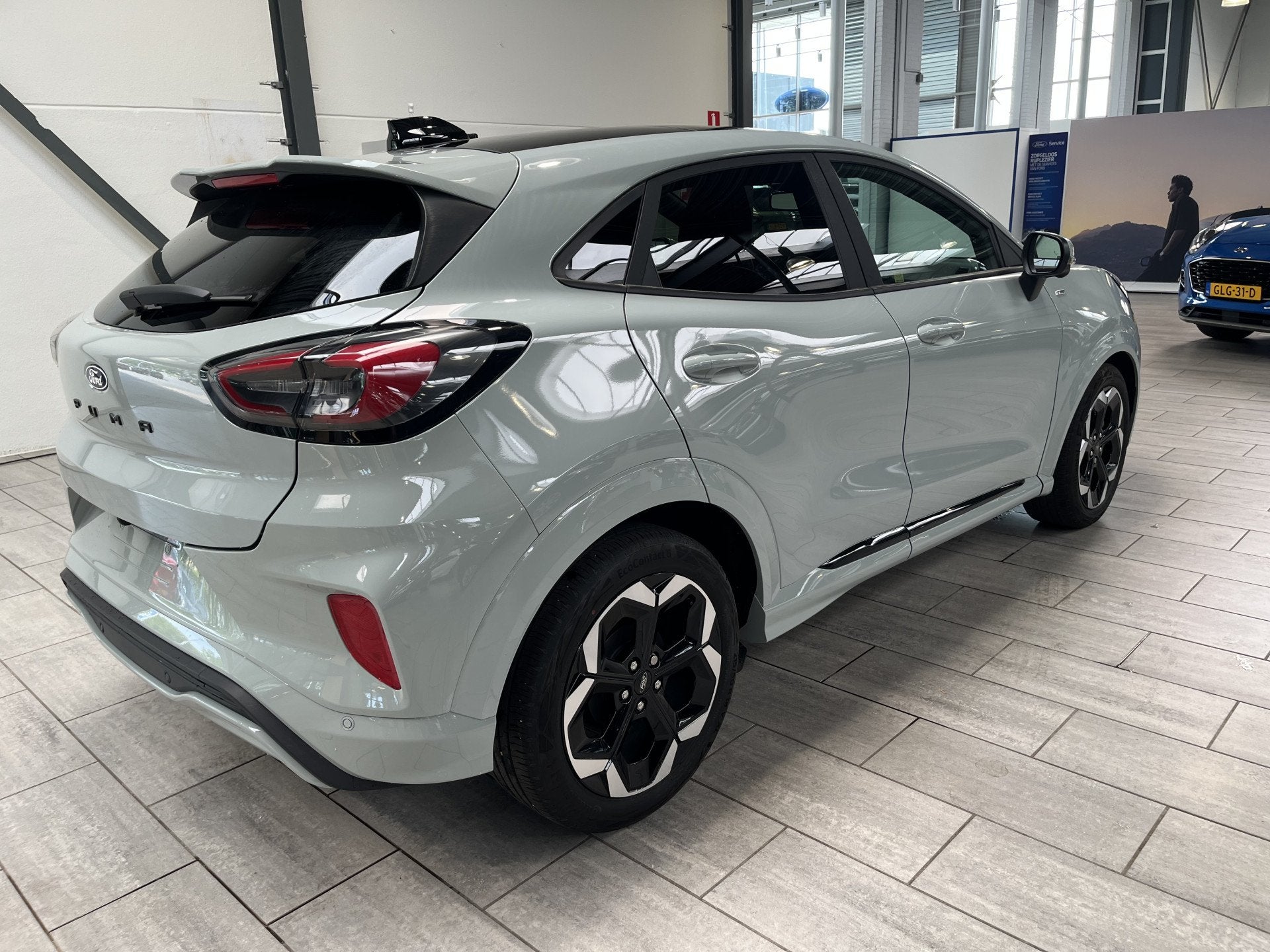 Ford Puma EcoBoost Hybrid 155PK ST-Line X | Winter Pack | Pa, 12 maanden, Zwart, 1226 kg, Bedrijf