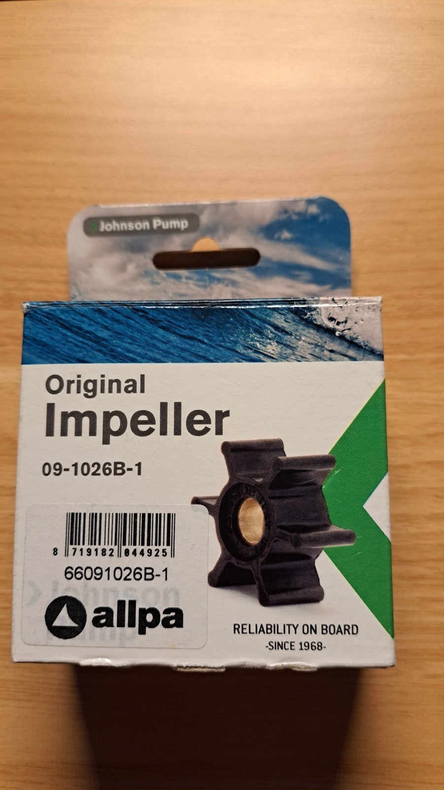 Johnson Impeller 09-1026B-1 - Nieuw en Ongebruikt, Ophalen of Verzenden, Nieuw, Motor en Techniek