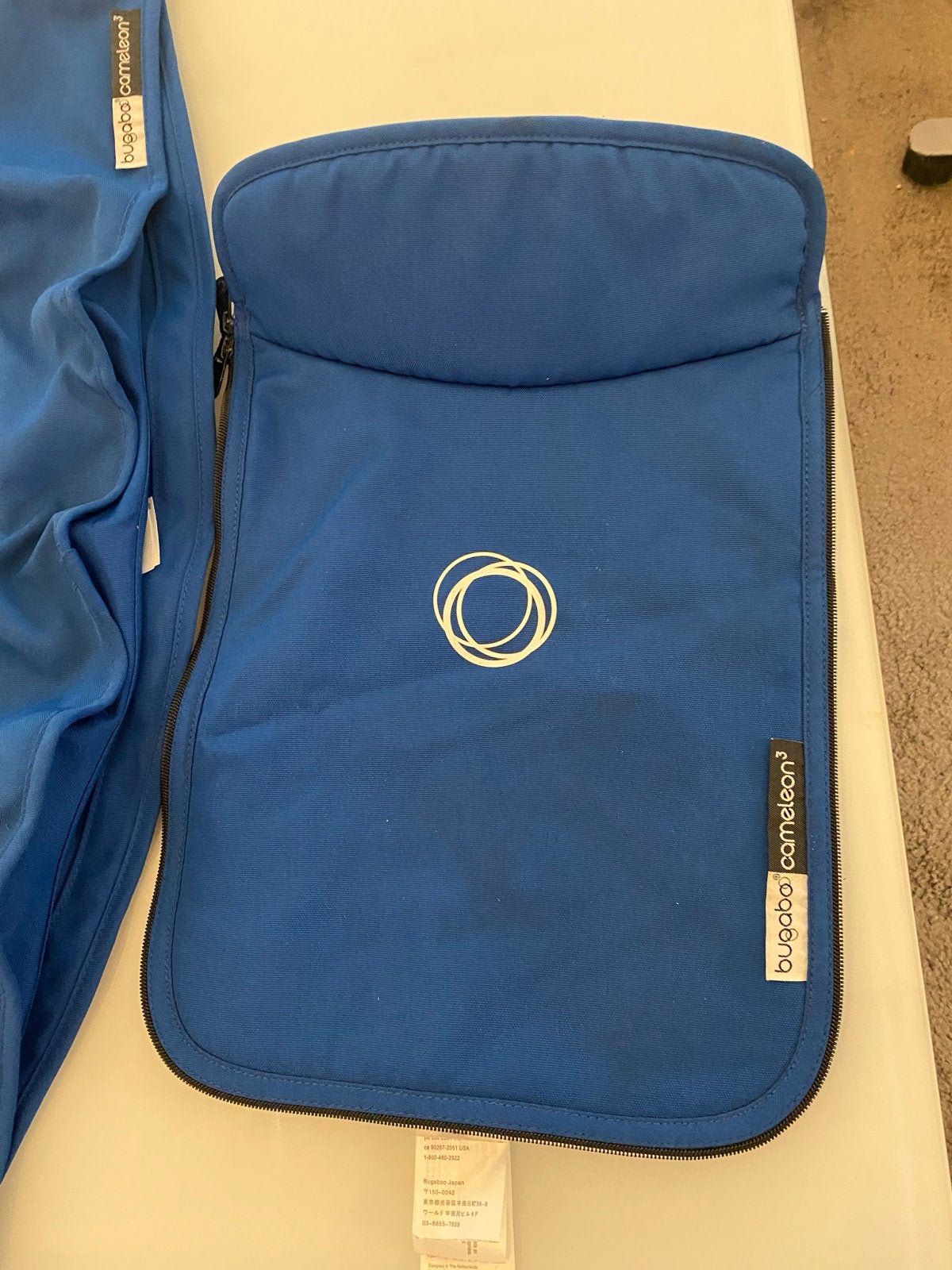 Bugaboo Cameleon 3 bekledingset - Royal Blue, Kinderen en Baby's, Kinderwagens en Combinaties, Ophalen of Verzenden, Zo goed als nieuw