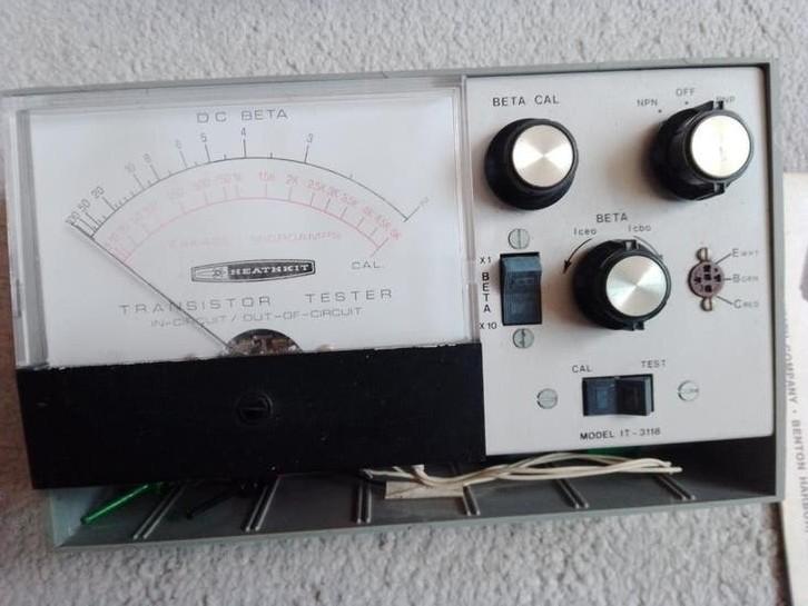 Heathkit Model IT 3118 transistor tester, Ophalen of Verzenden