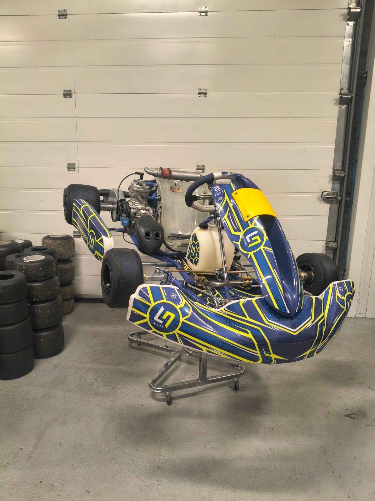 Lando Norris LN Kart FOUR 2024 | IAME X30 Senior / Junior |, Ophalen, Gebruikt, Kart