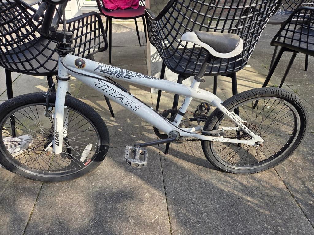 Stunt crossfiets (opknapper) 20 inch, Ophalen of Verzenden, Gebruikt, Staal, 24 inch of meer