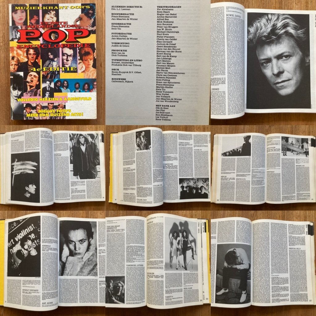 Oor's popencyclopedie 1984 alternatieve muziek Anton Corbijn, Gelezen, Diverse auteurs, Ophalen of Verzenden, Overige onderwerpen