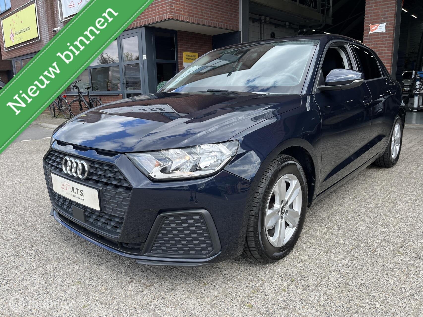 Audi A1 Sportback 25 TFSI Pro Line NAVI*CRUISE*PDC*VIRTUAL*, Euro 6, 95 pk, Blauw, Bedrijf