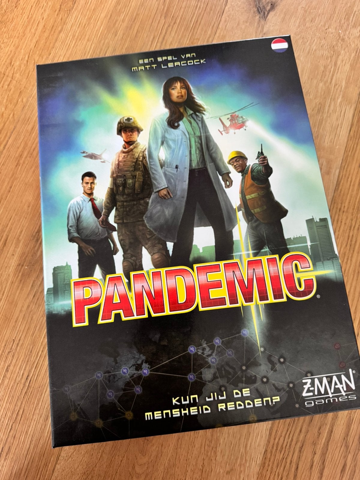Pandemic bordspel - Zo goed als nieuw, Hobby en Vrije tijd, Gezelschapsspellen | Bordspellen, Drie of vier spelers, Ophalen of Verzenden