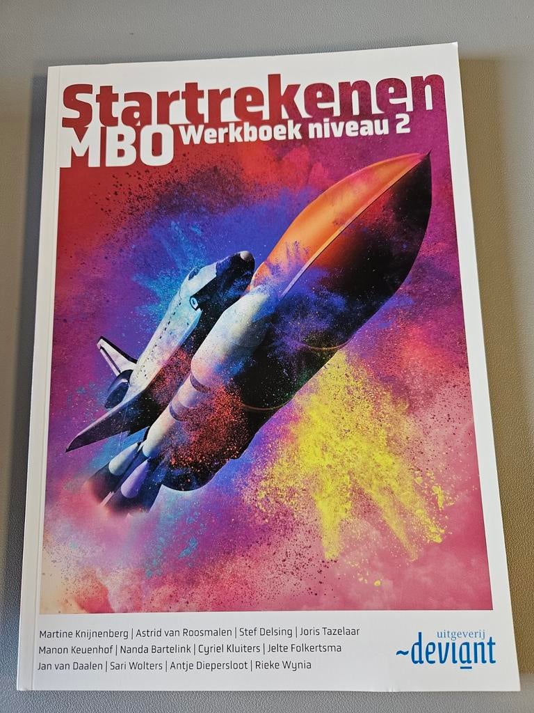 Jelte Folkertsma - Studiereader Startrekenen MBO niv. 2 ECK, Ophalen, Jelte Folkertsma, Zo goed als nieuw, Nederlands